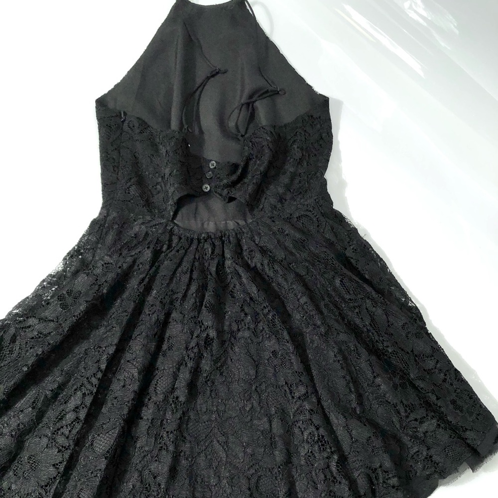 Urban Outfitters Kimchi Blue Lace Dress Black Size XS